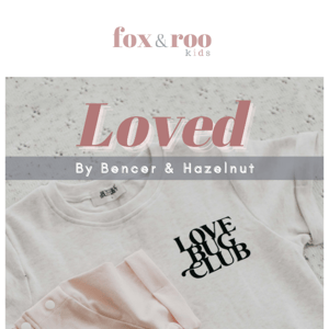 Our 'Loved' collection is online now! 💕