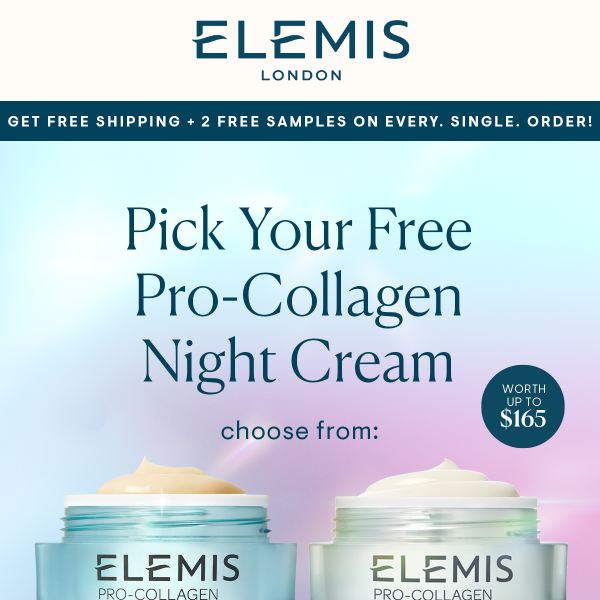 FREE Night Cream? It's Your Lucky Day 🍀