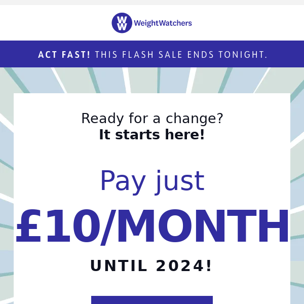 Today only: Just £10/month until 2024!