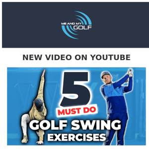 5 MUST DO Exercises for an Effortless Golf Swing!
