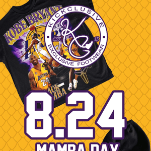 CELEBRATE 🐍MAMBA DAY🐍 WITH THESE BRAND NEW SHIRTS AND HOODIES