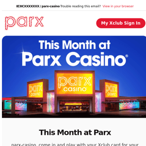 Find Paradise this Month at Parx🏝️