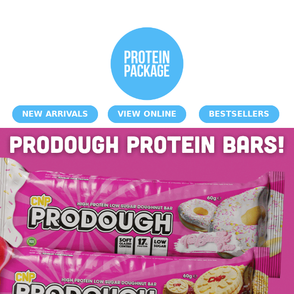 Doughnut Protein Bars! 🍩