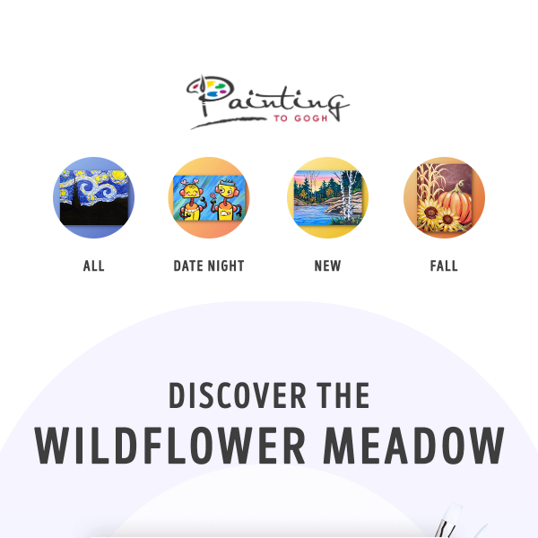 🌼 Embrace the Beauty of Nature with "Wildflower Meadow"!