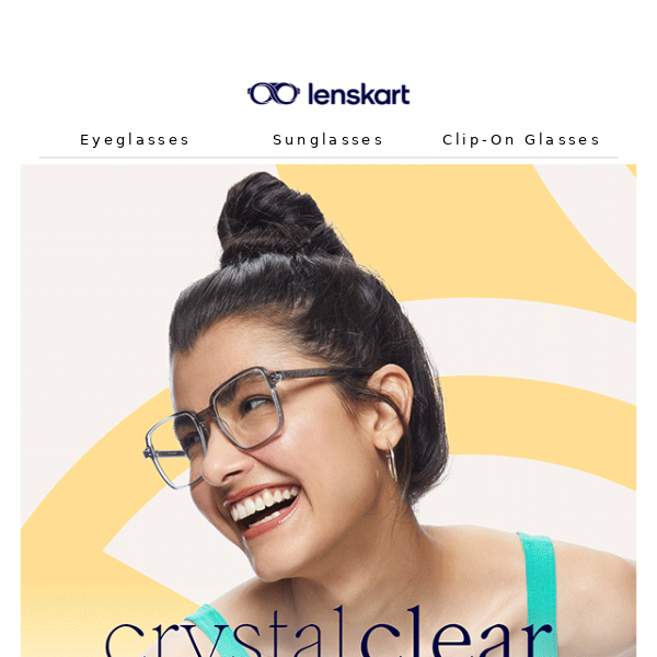 All New Crystal Clear Collection! 🛍️