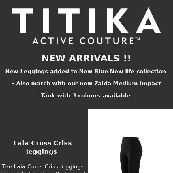 New Arrivals! ❤️ New Cool Grey Set | TITIKAACTIVE.CA
