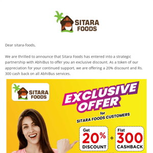 Sitara Foods, AbhiBus