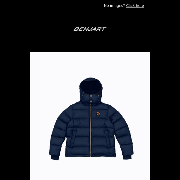 A Spring Essential: HRH Puffer Gold - Restocked Via Benjart.com