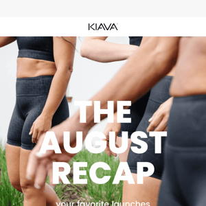 THE AUGUST RECAP 🖤