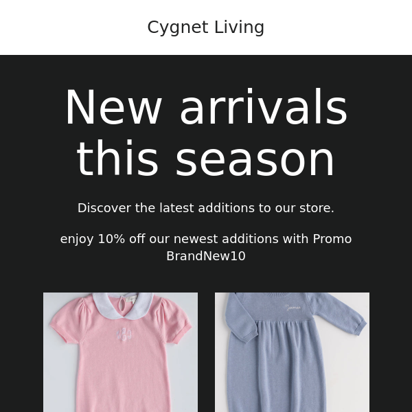 Look what's NEW at Cygnet!