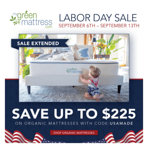 Last Day | Labor Day Savings up to $225 OFF