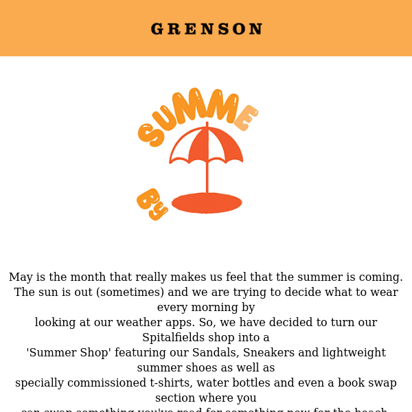 Introducing Summer by Grenson