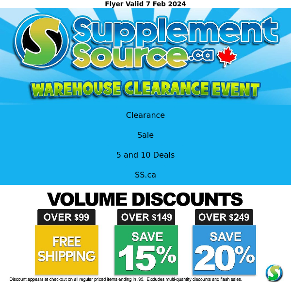 Final Day Warehouse Clearance | Save up to 50% on Key Allmax Supps