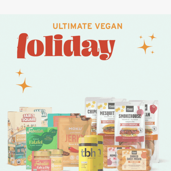 Enter to Win the Ultimate Vegan Holiday Hosting Kit ✨