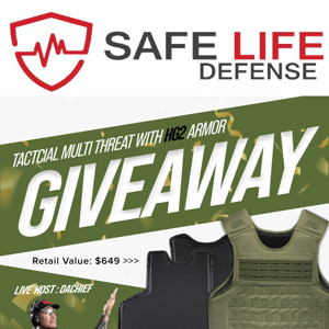 GIVEAWAY 🎉 $648 worth of BODY ARMOR FOR FREE (Deets Inside)