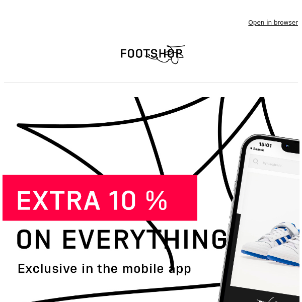 10% off everything 😱
