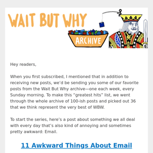 11 Awkward Things About Email