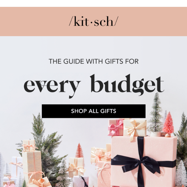 Gifts for every budget? Check! 🎁