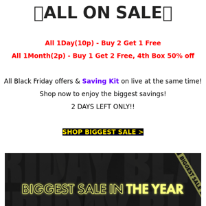 Biggest Sale EVER💥All Monthly B1G2 Free!