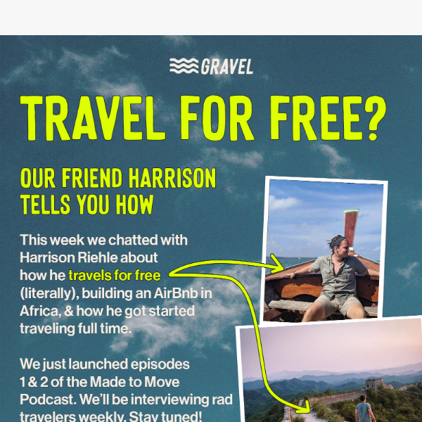 Travel for Free?