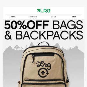 NEW BAGS - 50% OFF