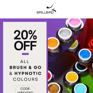 20% off Brush and go & Hypnotic