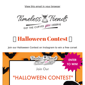 🚨Don't miss your chance to win a free corset🎃