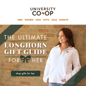 The Perfect Longhorn Gifts for Her