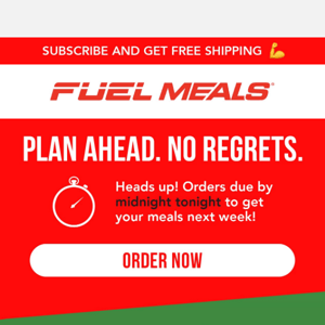 Take Your Fuel Meals With You!! 🚗✈️