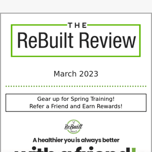 The ReBuilt Review : March 2023