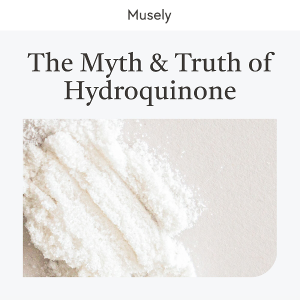 The Truth About Hydroquinone 😱