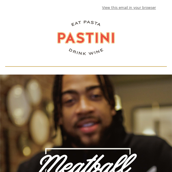 It's Meatball Day at Pastini!