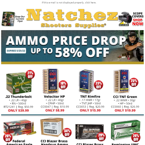 Ammo Price Drop