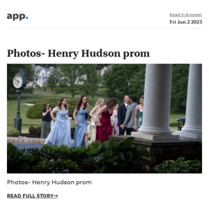 News alert: Photos- Henry Hudson prom