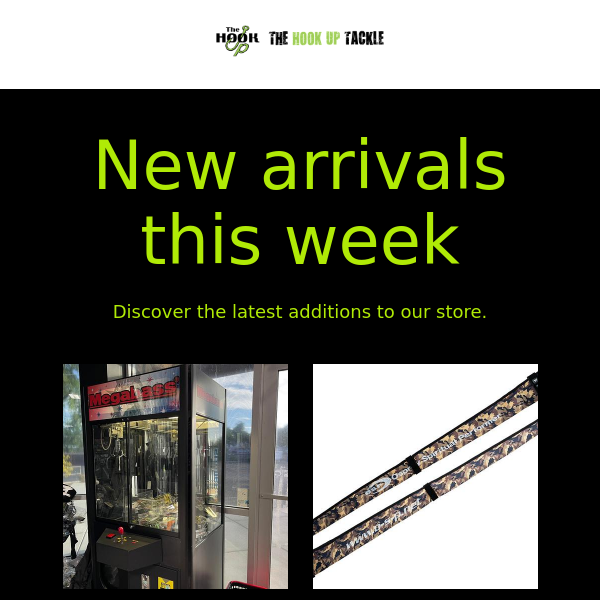 New arrivals this week - The Hook Up Tackle