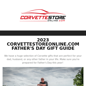 Corvette Father's Day Gift Guide