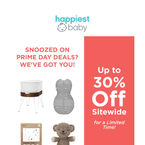 Happiest Parents Alert! Save Up to 30% Today