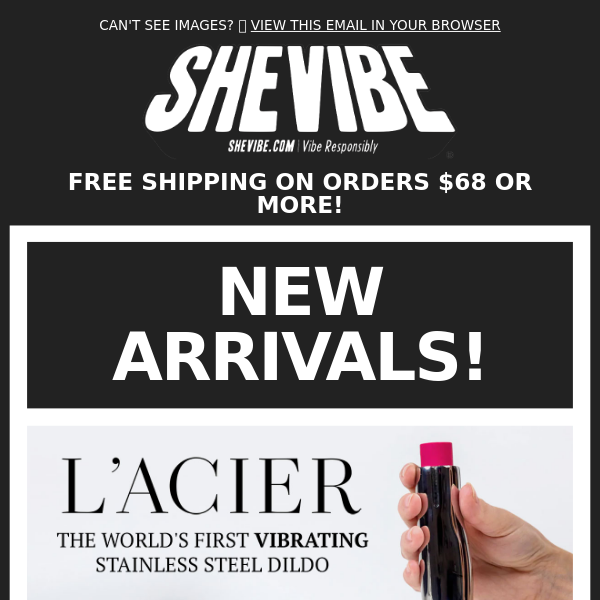 It's NEW 💥 ARRIVALS Time At SheVIbe!