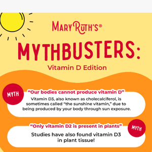 Busting 4 vitamin D myths