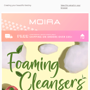 All About Moiras New Foaming Cleansers🍑🌸🍍🌵