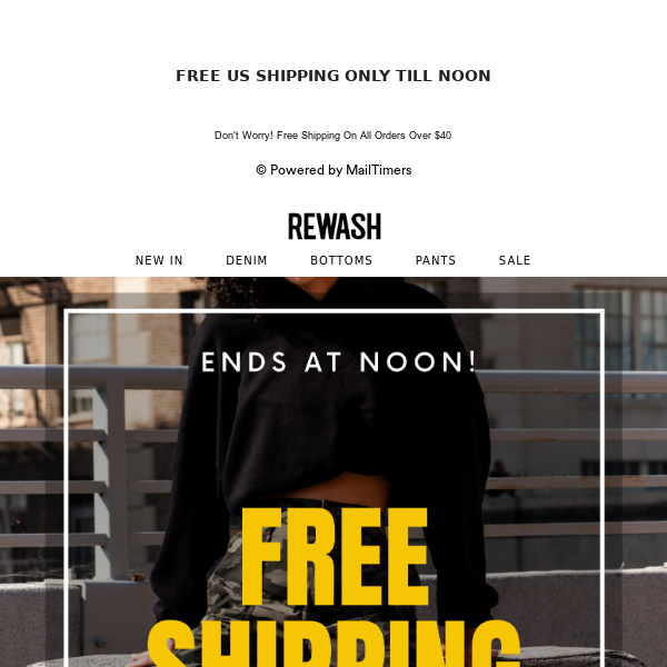 ❗FINAL HOURS❗FREE SHIPPING IS ENDING!