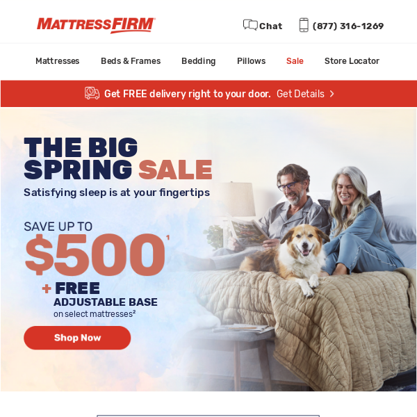 Open me: our mattresses will have you feeling GREAT