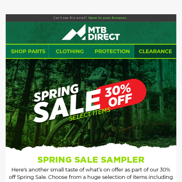 30% Off Spring Sale Sampler, Dakine, Box Components