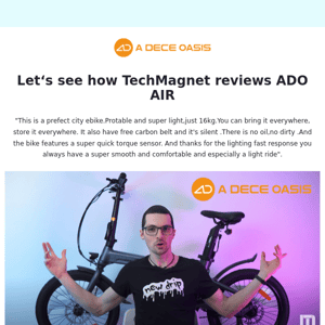 ADO AIR Deeply Review With TechMagnet！