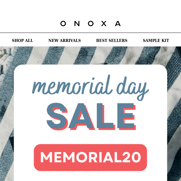 Memorial Day Sale Starts NOW! ❤️🤍💙