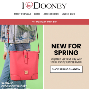Spring Into New Shades & Save On These Bags & Accessories.
