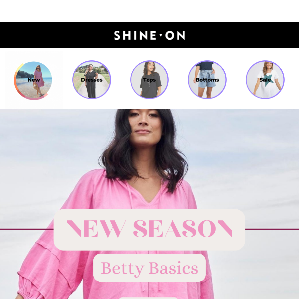 NEW SEASON BETTY BASICS 🔥 Just dropped!!