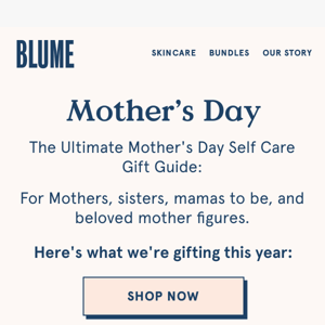 Shop the The Mother's Day Gift Guide 💕