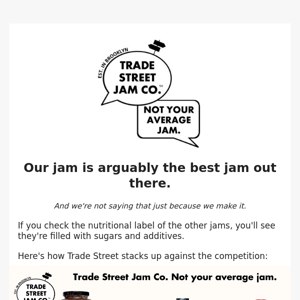 Best guilt-free jam on the planet?