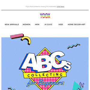 The ABCs - COLLECTING FOR BEGINNERS: here’s how to start